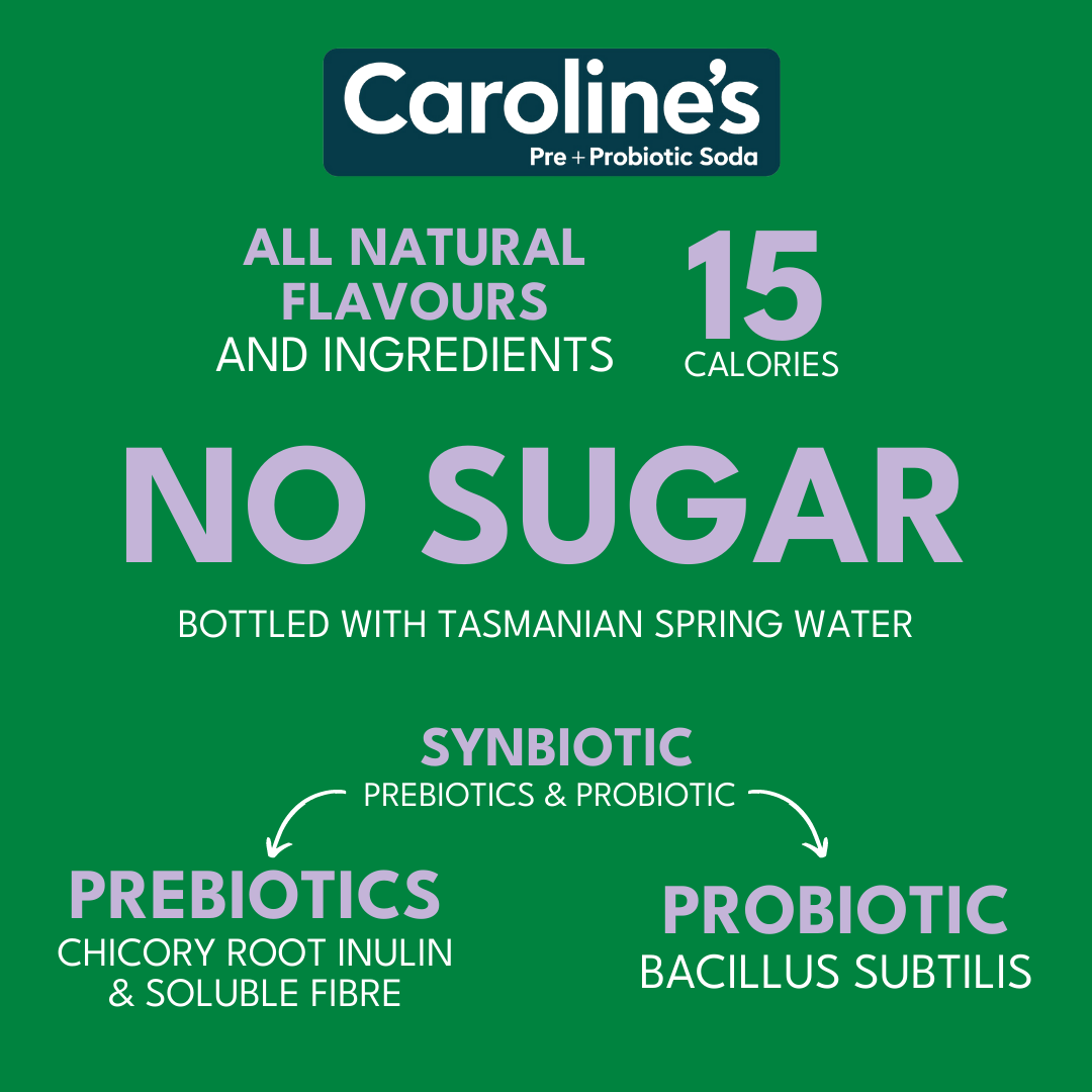 Caroline’s Apple Blackcurrant Pre + Probiotic Soda
