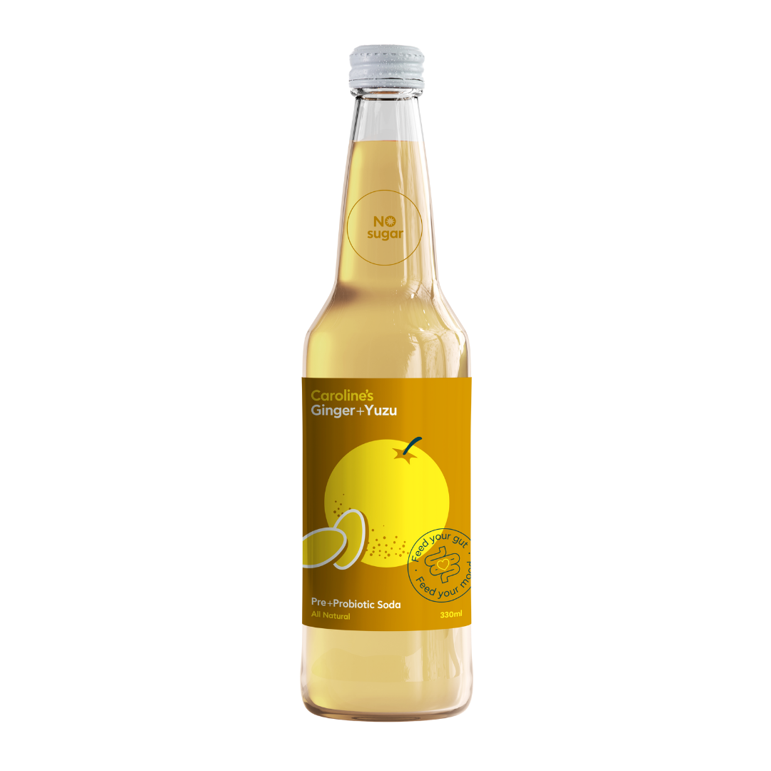 Ginger Yuzu Pre + Probiotic Soda