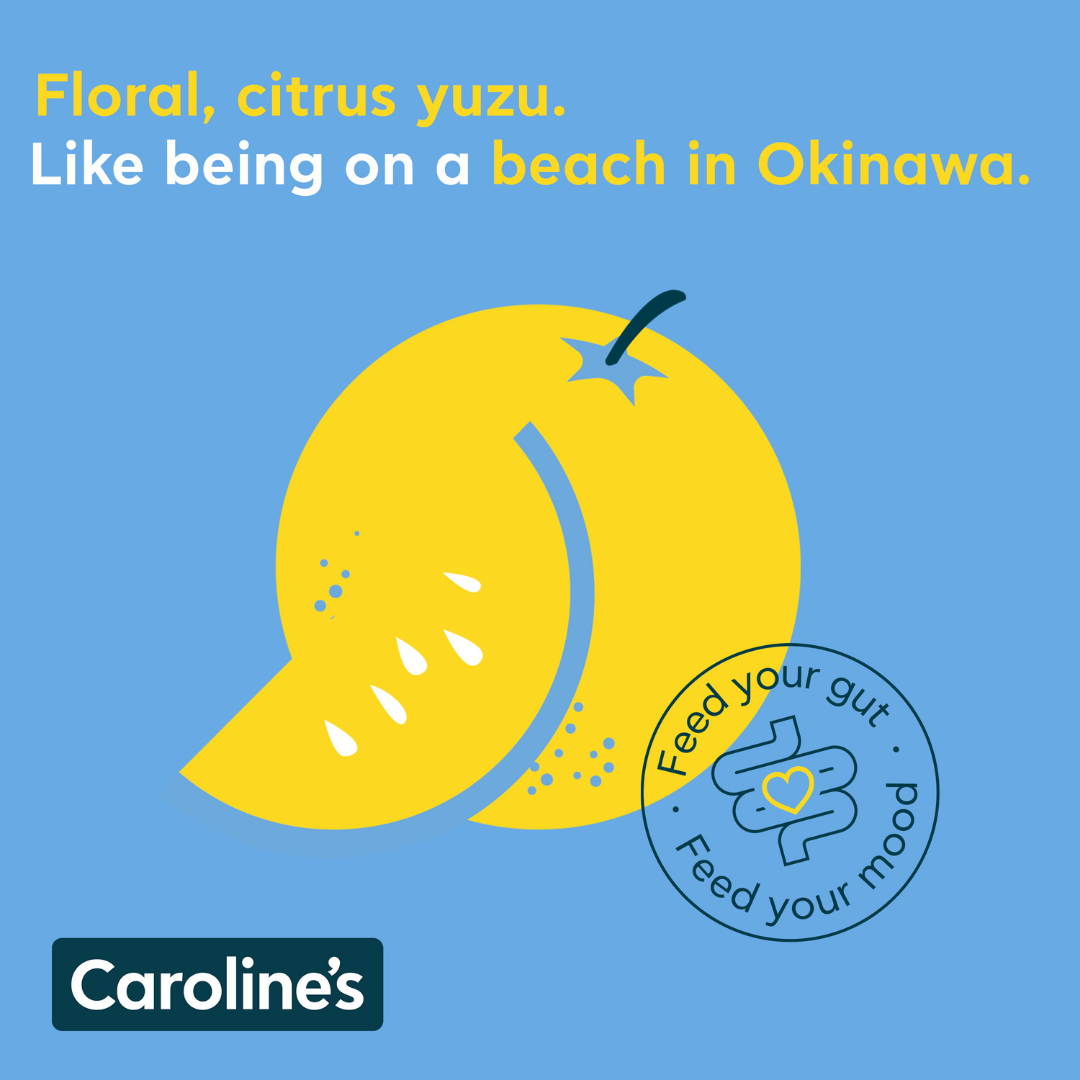 Caroline’s Japanese Yuzu Pre + Probiotic Soda