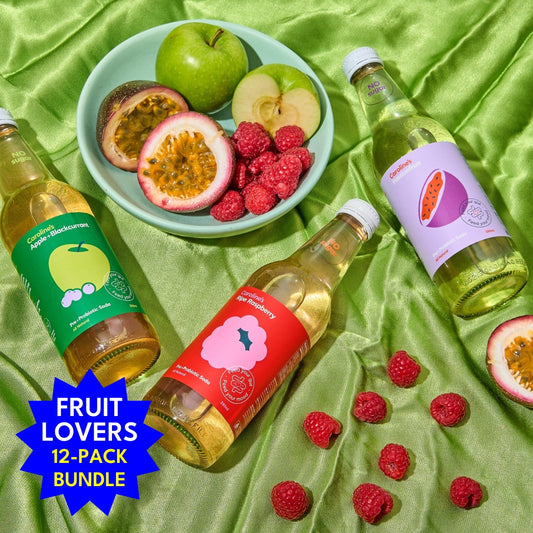 Caroline's Pre + Probiotic Soda - Fruit Bundle