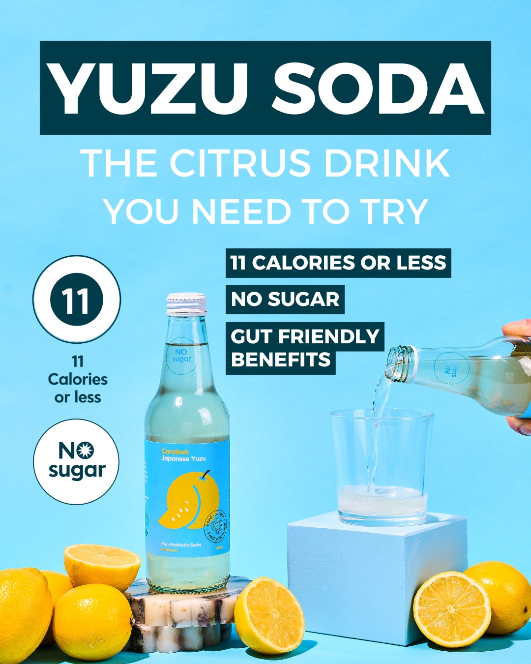Yuzu Soda: Refreshing Citrus Drink with Gut Health Benefits