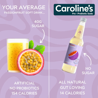 Caroline's Pre + Probiotic Soda - Fruit Bundle