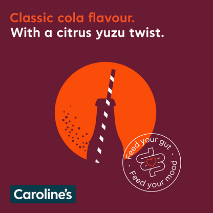 Caroline’s Yuzu Cola Pre + Probiotic Soda