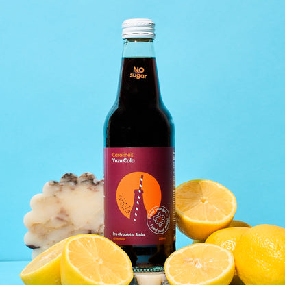 Caroline’s Yuzu Cola Pre + Probiotic Soda
